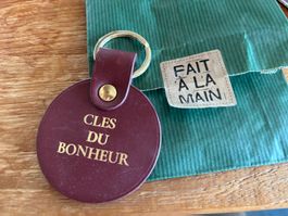 Schlüsselanhänger "Cles du Bonheur" NEU