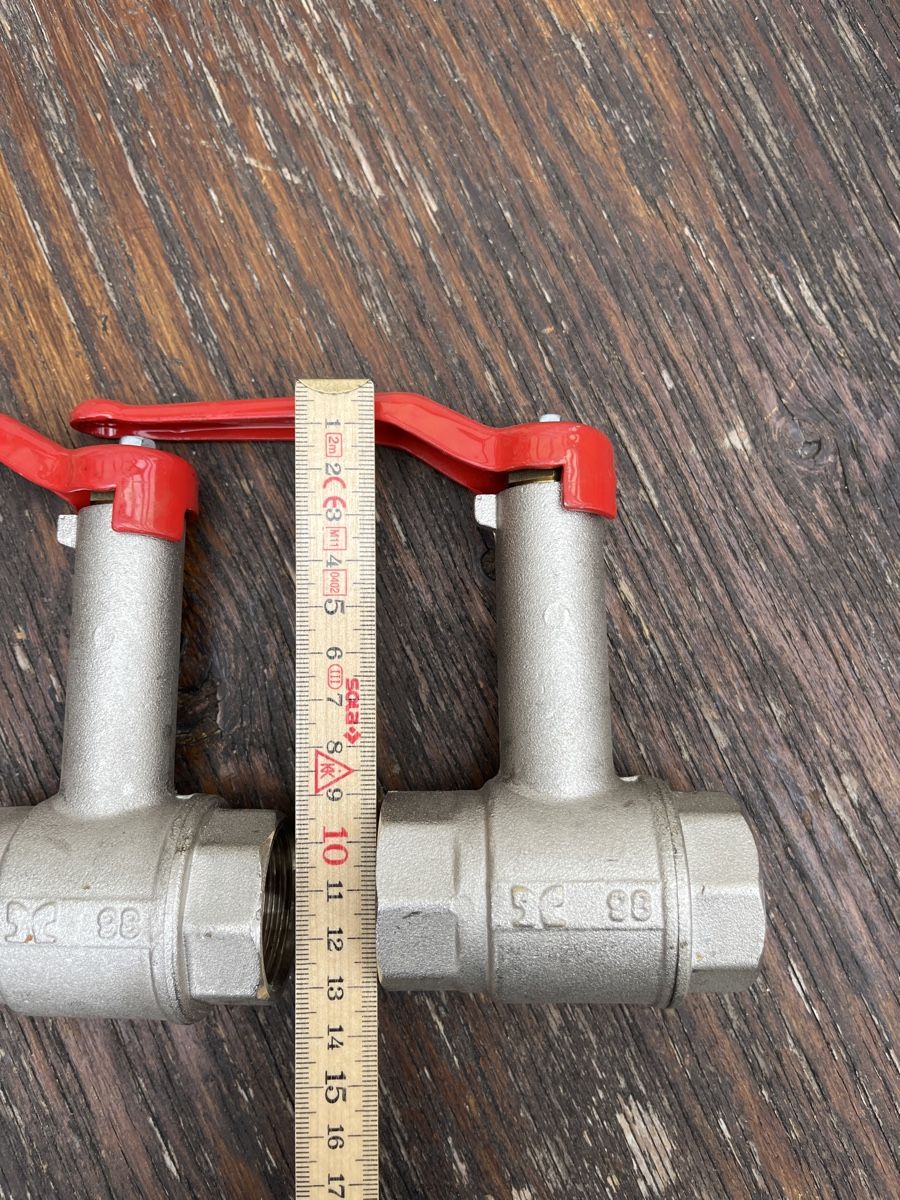 Armaturen: Kugelhan 1 Zoll Messing 75mm – Neu (gemäss Beschreibung) aus Sulzbach von Kaeslin0 1