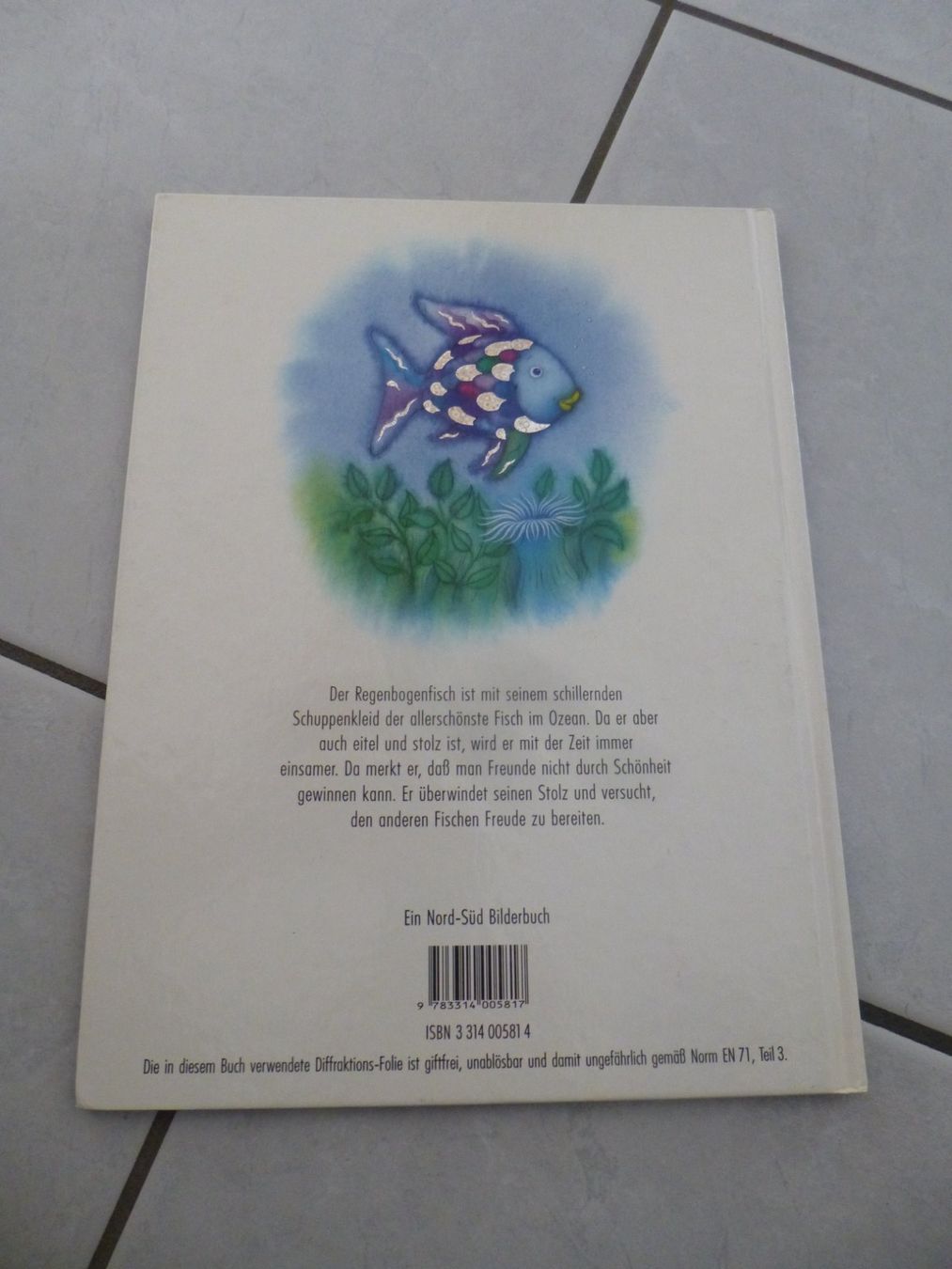 Libri: Der Regenbogenfisch, Marcus Pfister - Kinderbuch Klassiker – Nuovo (secondo la descrizione) da Triengen venduto da misterpicknicker 1