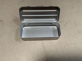 Alu-Schachtel, Alu Etui, Box, Brillenetui