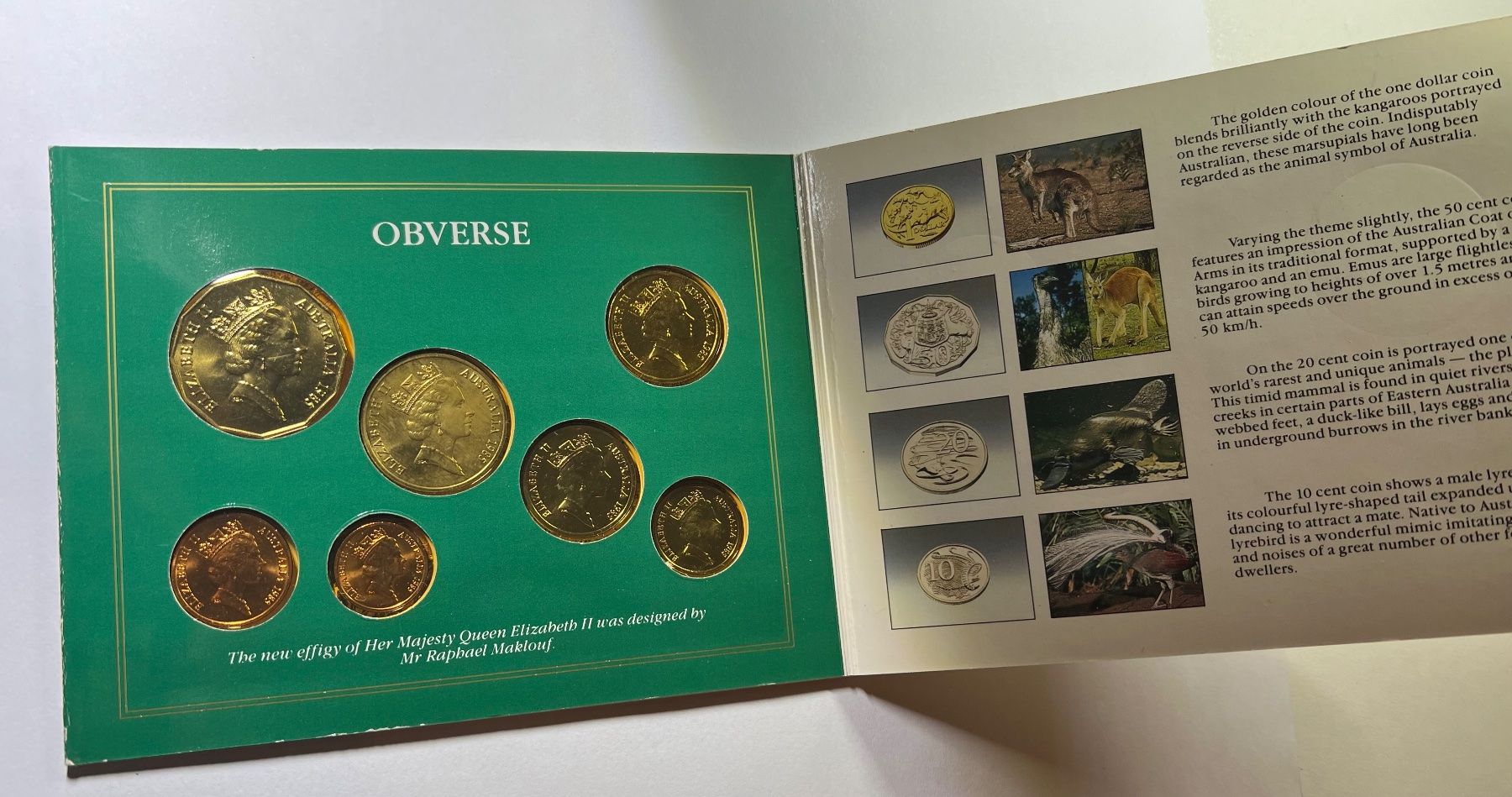 Tutti le monete: Münzsatz Royal Australian Mint 1985 – Usato da Dietikon venduto da Numis8953 3