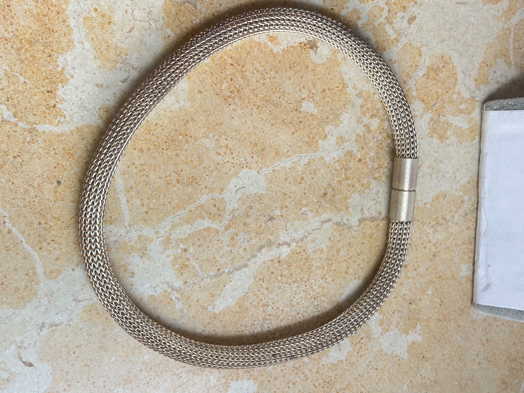 Catenine: Runde geflechtete Halskette (46cm) – Usato da Dittingen venduto da Bijoubelle 4