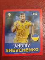Topps Euro 2024 Sticker LEG 5 ANDRIY SHEVCHENKO