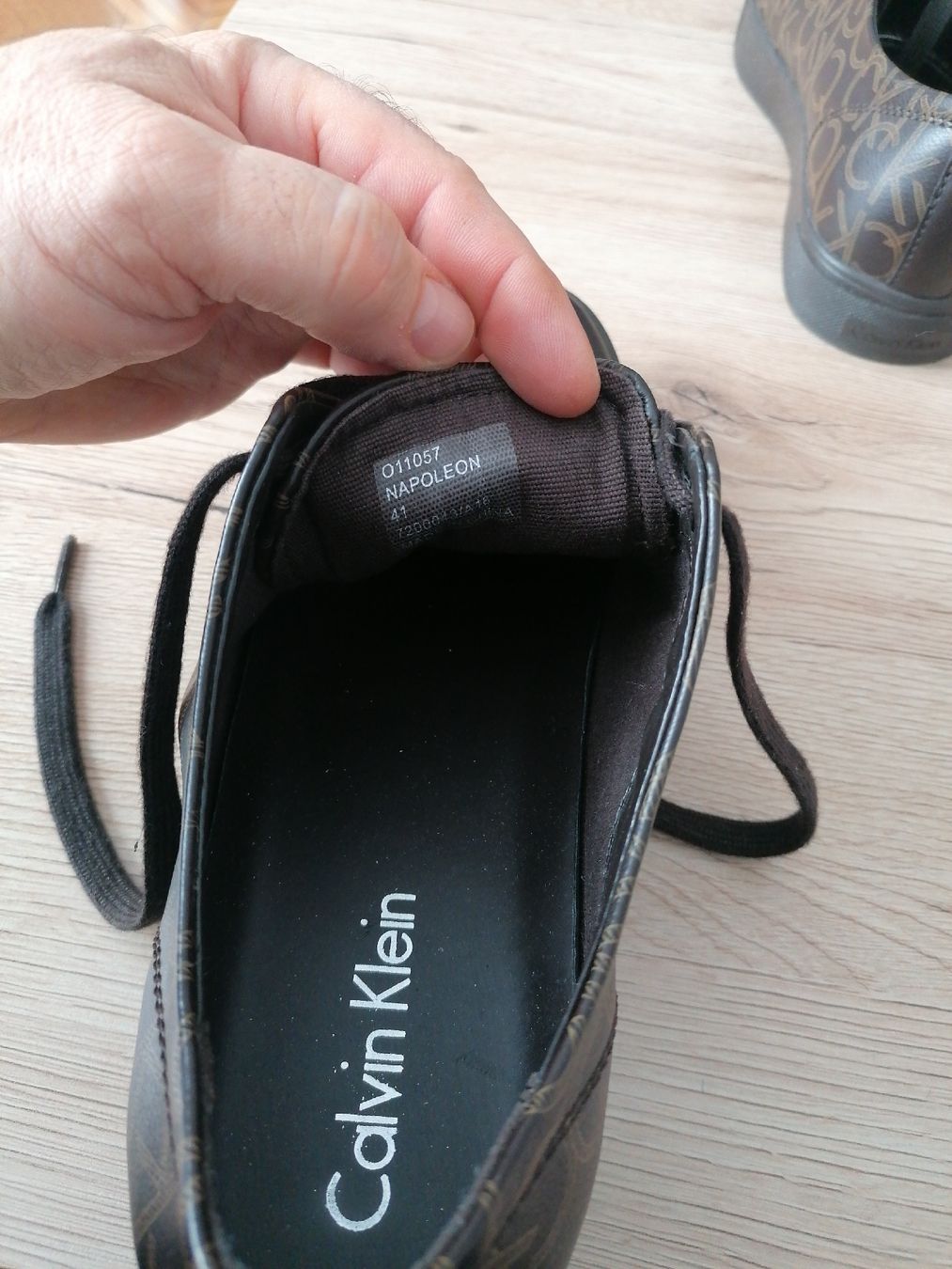 Scarpe da uomo: Calvin Klein Napoleon Lecerschuhe 41 – Usato da Arbon venduto da zipogabi 3