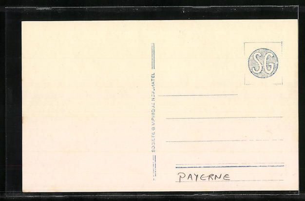 Cartes postales: AK Payerne, Rue de Lausanne – D'occasion à Berlin par bartko-reher 1