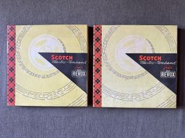 2x Tonband Scotch No. 111 Revox 2400 ft 17.5 cm Reel
