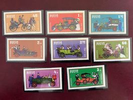 Ungarn Magyar Satz  Oltimer Autos 1970 ** (4237)
