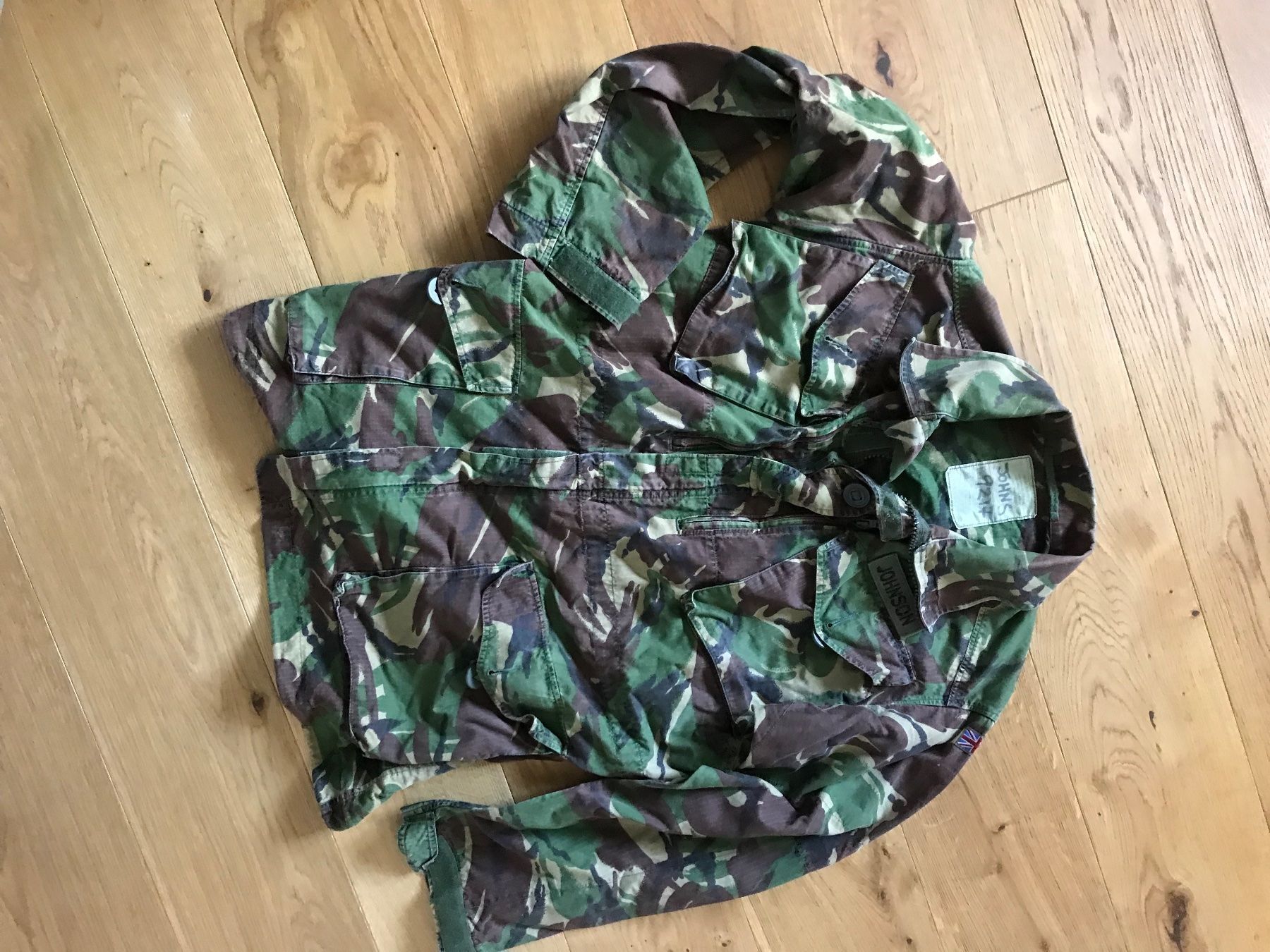 Giacche: British Army Camoflash Jacke – Usato da Weisslingen venduto da Espenmoos79