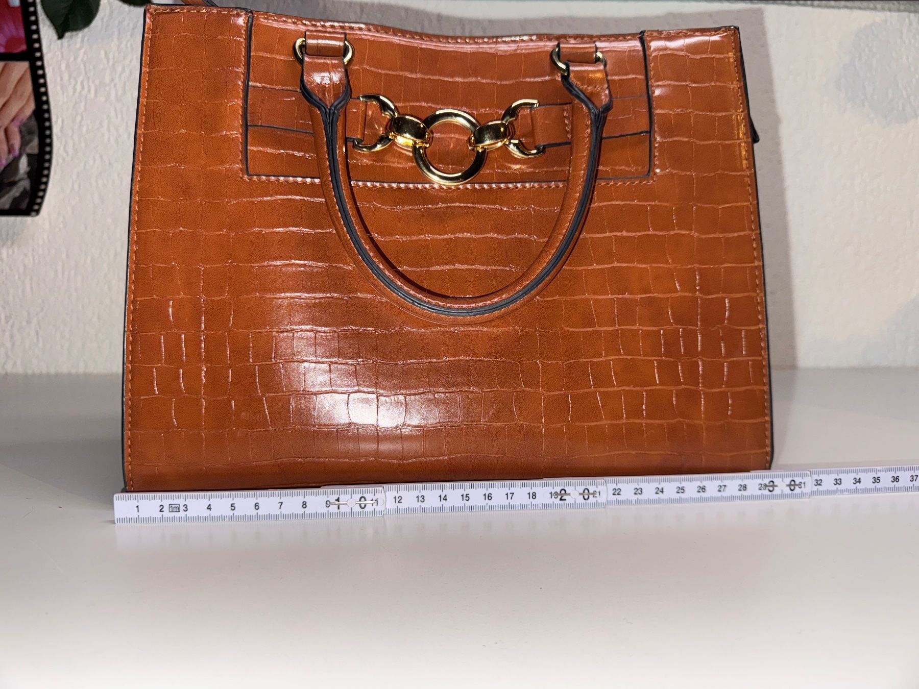 Borse da donna: Schöne braune Tasche – Usato da Grosswangen venduto da shoes.bags.and.co 6