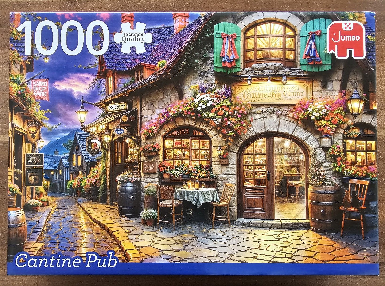 Puzzles: Jumbo Puzzle "Cantine Pub" 1000 Teile – D'occasion à Bütschwil par Taranabo