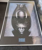 H.R.Giger/ Affiche du Musée, signée de la main de l'artiste