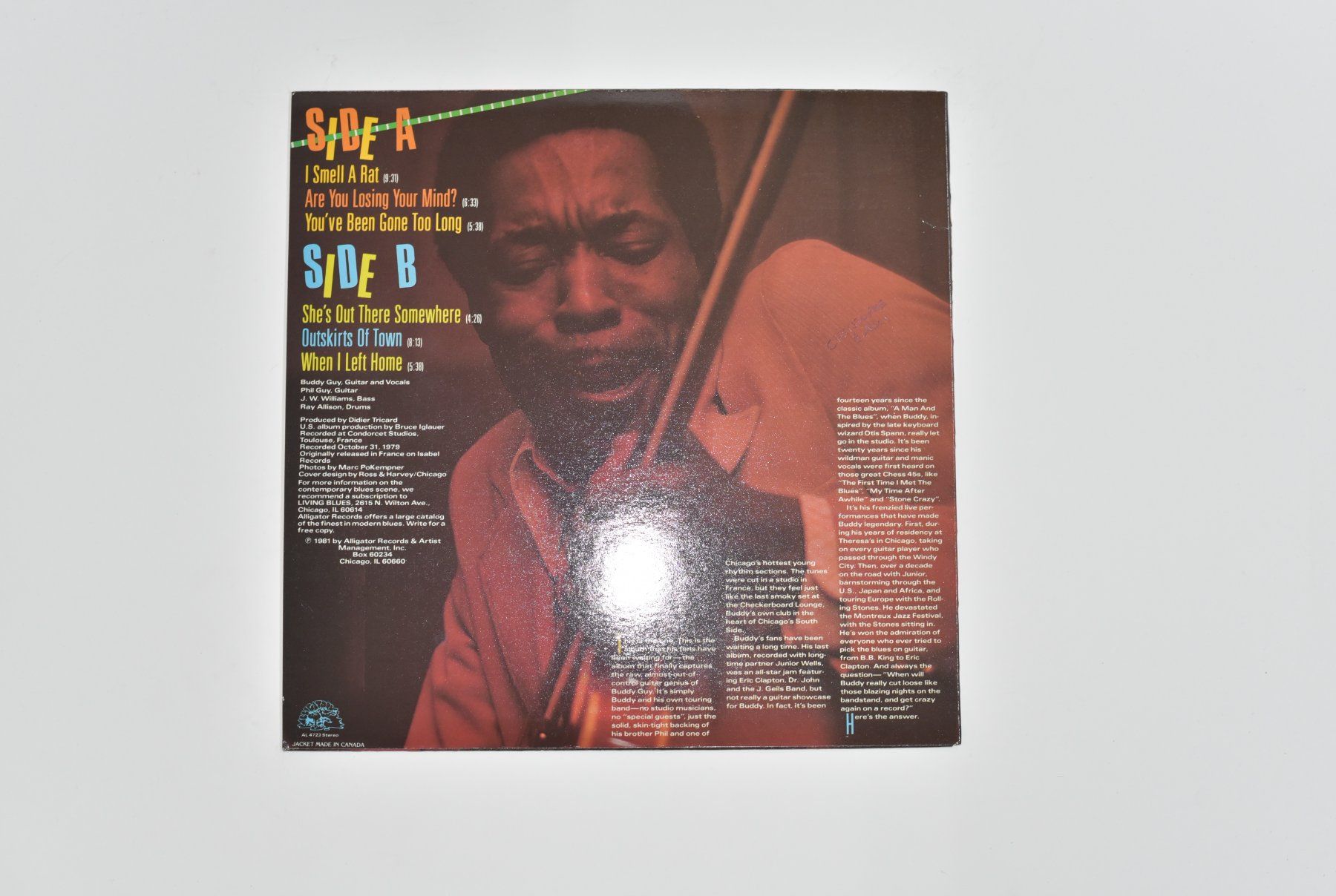 Dischi in vinile: Schallplatte Buddy Guy - Stone Crazy! – Usato da Glis venduto da AtelierManus 1