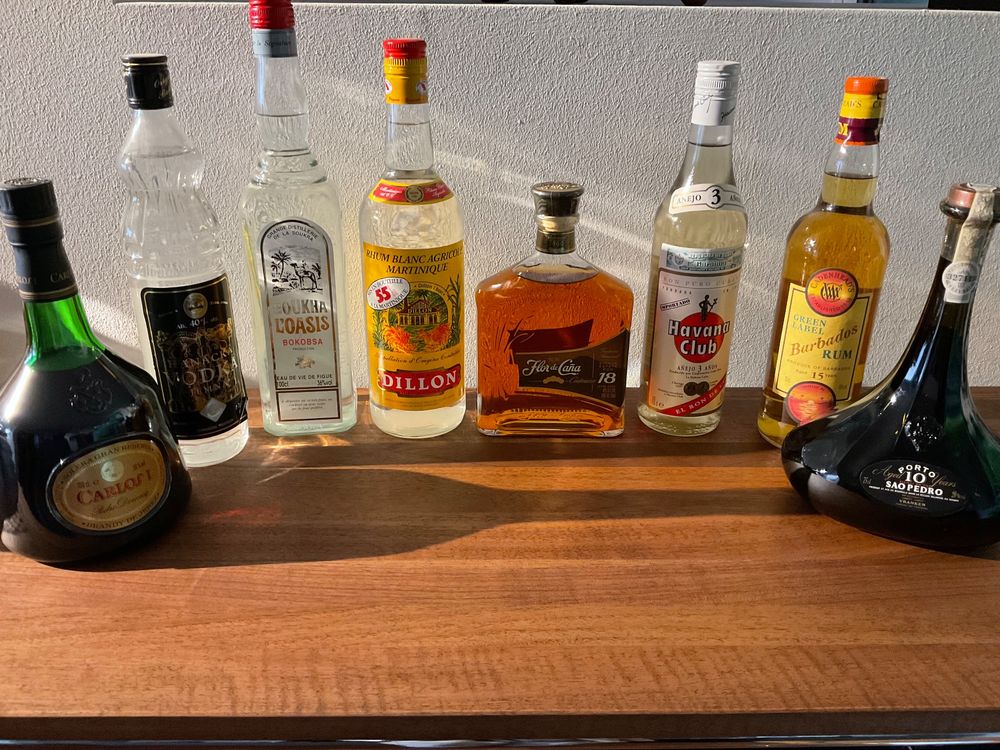 Rum, Whisky, Wodka, Brandy, Feigenwasser Feine Sammlung Acheter sur
