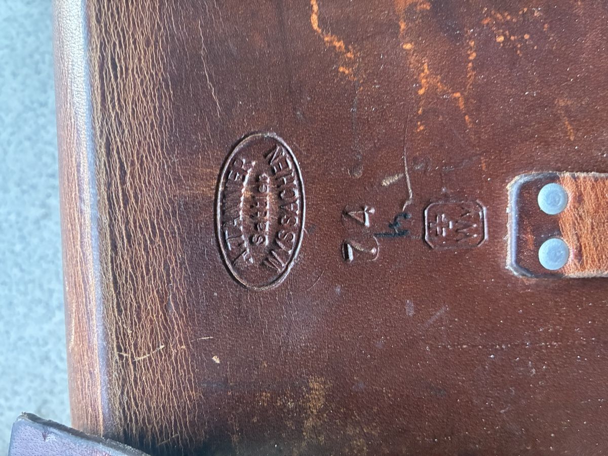 Schweizer Armee Borse: Vintage Schweizer Armee Ledertasche – Usato da Wollerau venduto da mafiale89 3