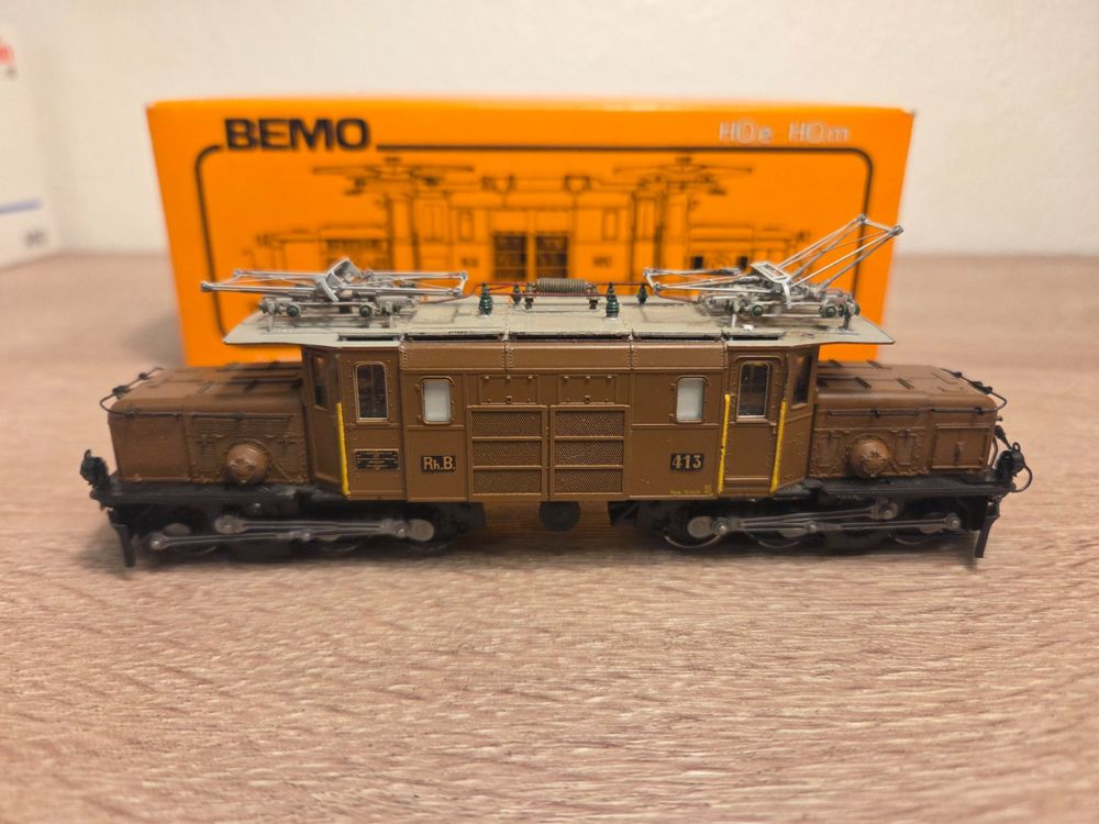 Wagon Bemo RhB H0m – Haiqq-tuyz 5173 Volg "Sent" – Neuf MPN 2288 167