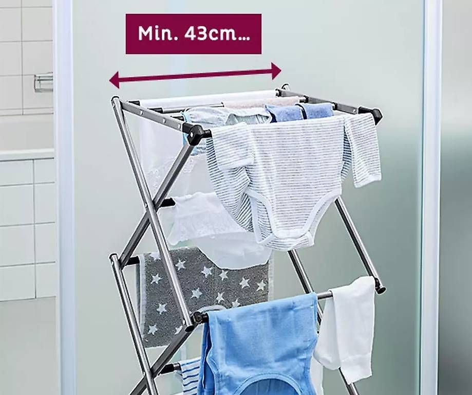 Stenditoi: Etendoir à linge extensible, NEUF, léger et pratique  – Usato da Orbe venduto da Adaline.64 1