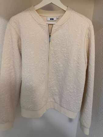 WE Fashion Damen Bomberjacke elfenbein Grösse L