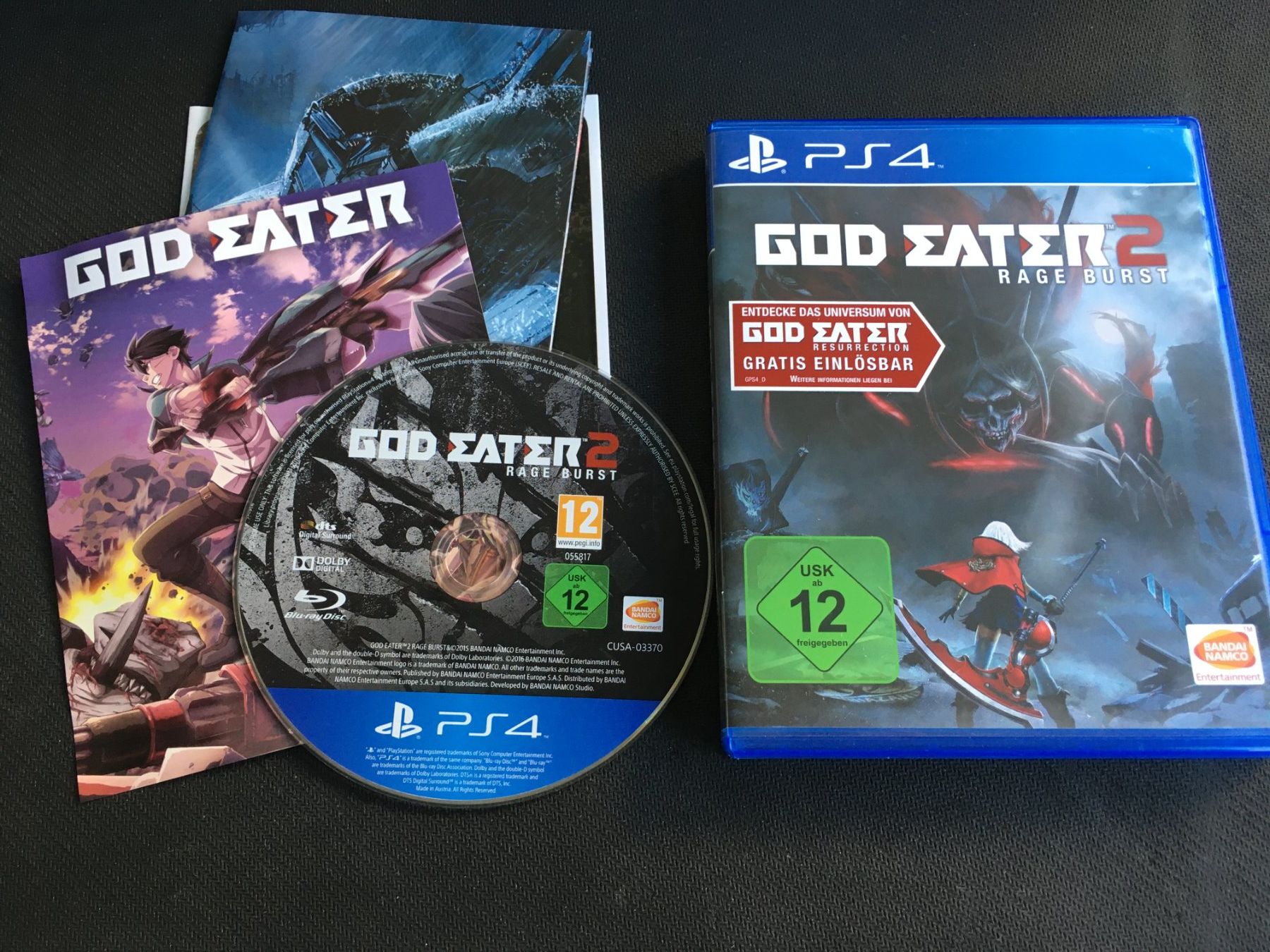 Sony Giochi: God Eater 2 - Rage Burst -  PS4 / Playstation 4 – Usato da St.Gallen venduto da sjosjo