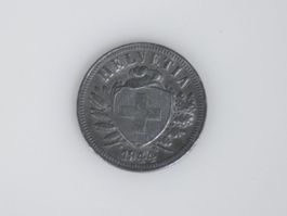 2 Rappen Schweiz 1944 – Alte Helvetia Münze
