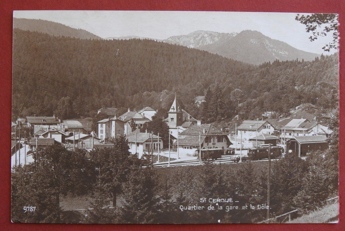 Cartoline postali: St. Cergue – Usato da Rain venduto da 999-800-K