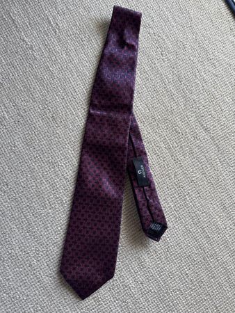 AIGNER Krawatte 100% Seide