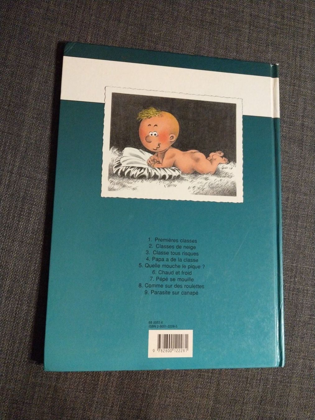 Fumetti: BD Cédric, vol. 9 - Parasite sur canapé – Usato da Thônex venduto da Dg5 5