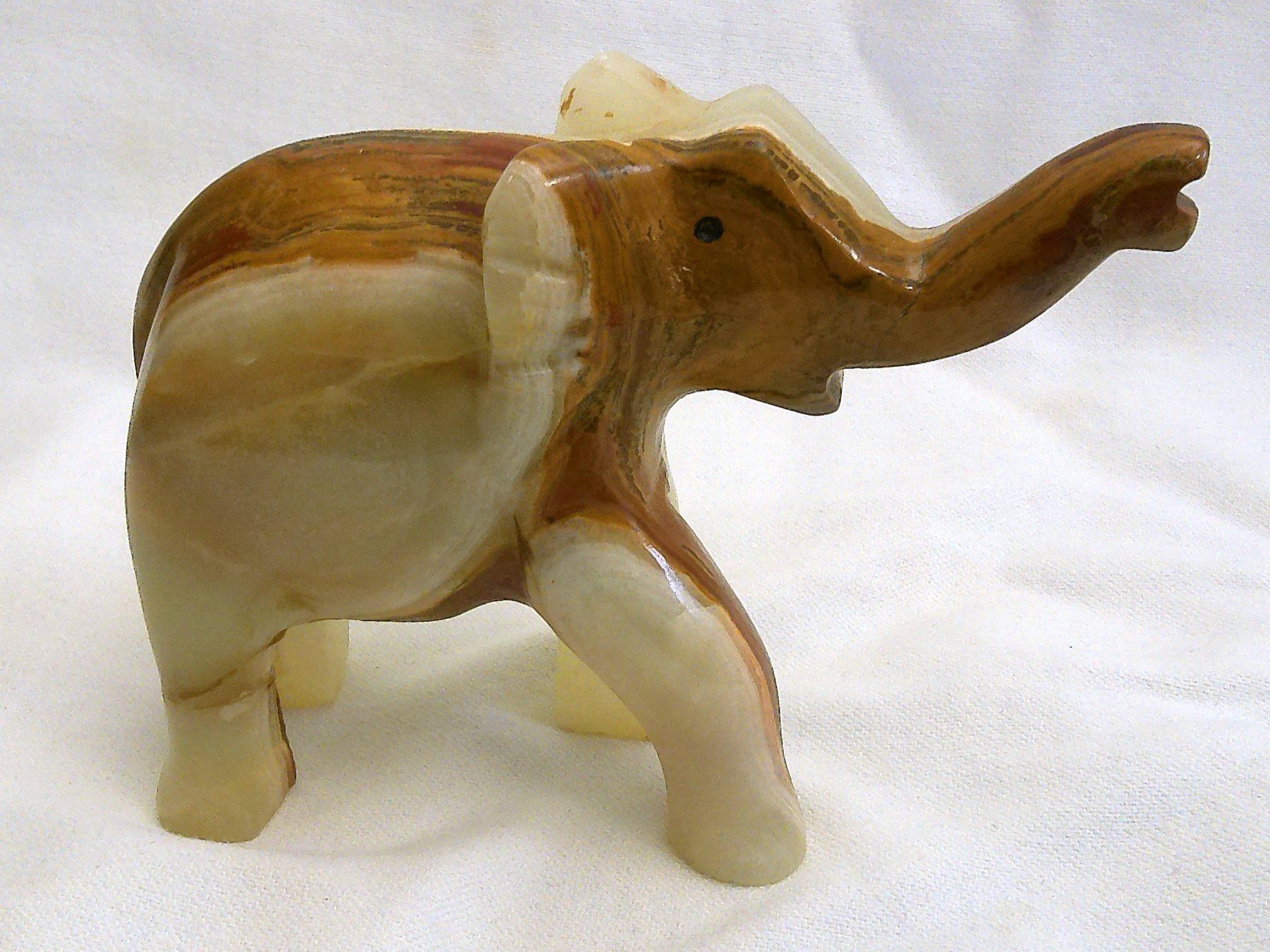 Statuette: Figur Stein Elephant – Usato da Kleinlützel venduto da tomfundus 1