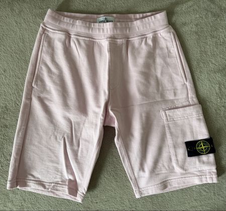 Shorts Stone Island Junior rosa taglia 12 anni 156 cm