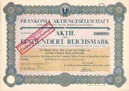 Frankonia AG vorm Albert Frank, Beierfeld - 1925