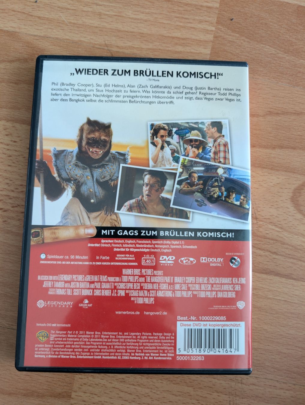 Tutti i DVDs: DVD Hangover 2 – Usato da Buchs ZH venduto da nudle10 1