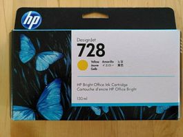 HP DesignJet T730, T830 Nr. 728 yellow Patrone, F9J65A