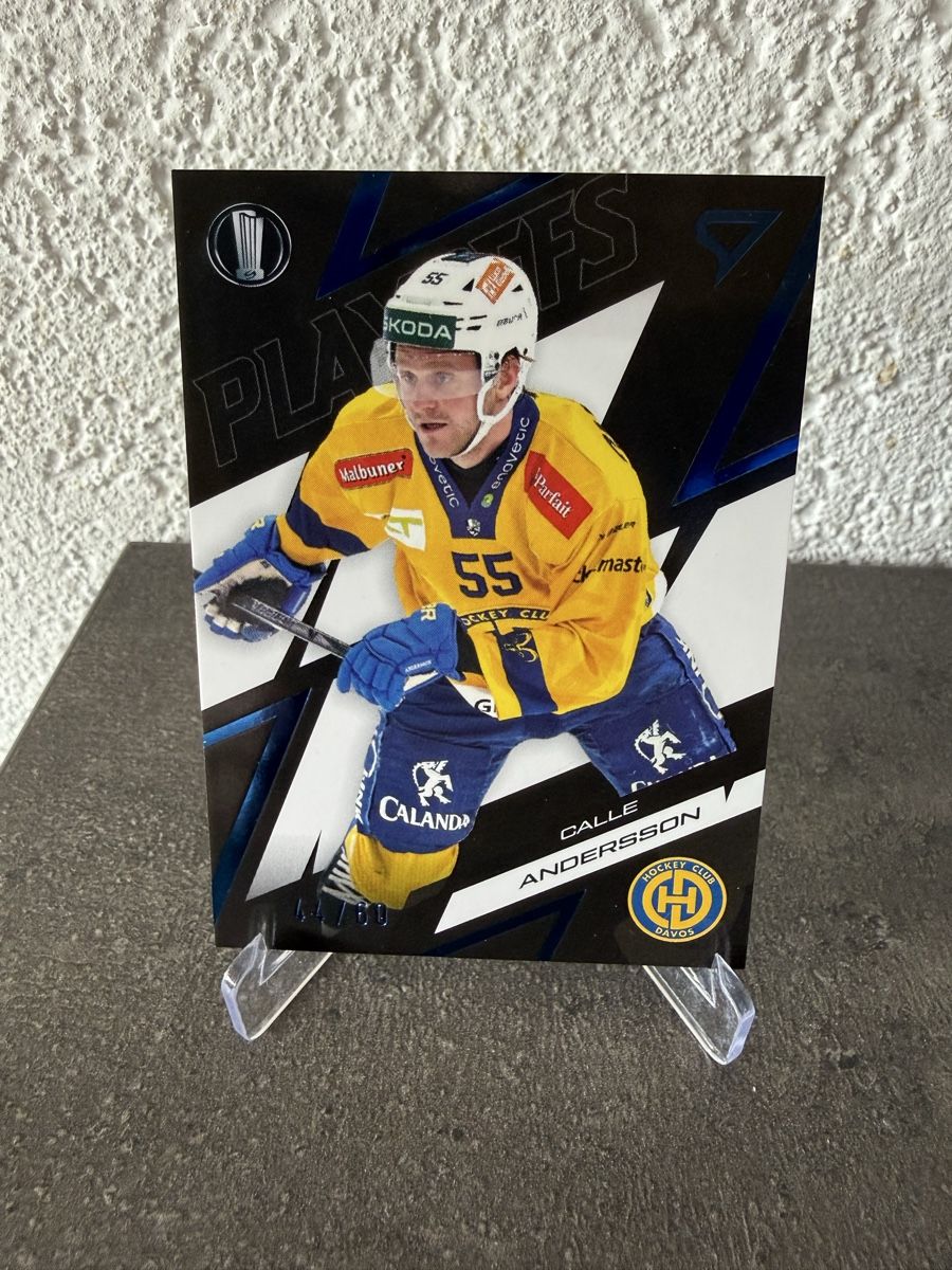Sportzoo Cartes à collectionner: 44/60 - Calle Andersson - HC Davos – Neuf avec emballage d'origine à Réchy par Leeroy1998