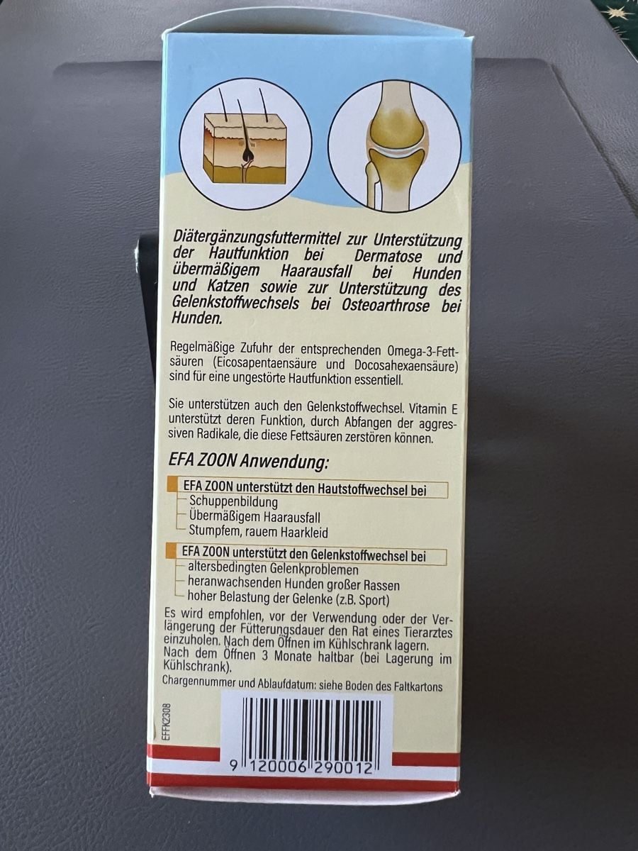 Mangimi: EFA ZOON für Hunde und Katzen – Nuovo e nell'imballaggio originale da Betschwanden venduto da Dognose 1