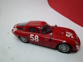 Alfa Romeo TZ I - Targa Florio 64 - rot 58 von Best !! = top