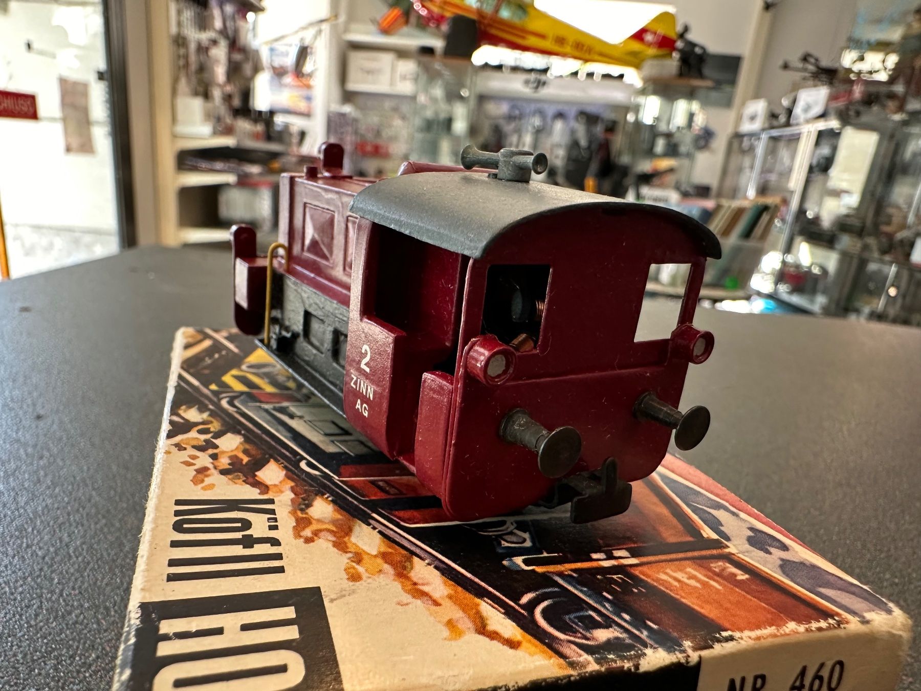 Brawa Modellini di ferrovie: Brawa Köf II DC Analog H0 460 – Usato da Chiasso venduto da Carrara-Modellismo 2