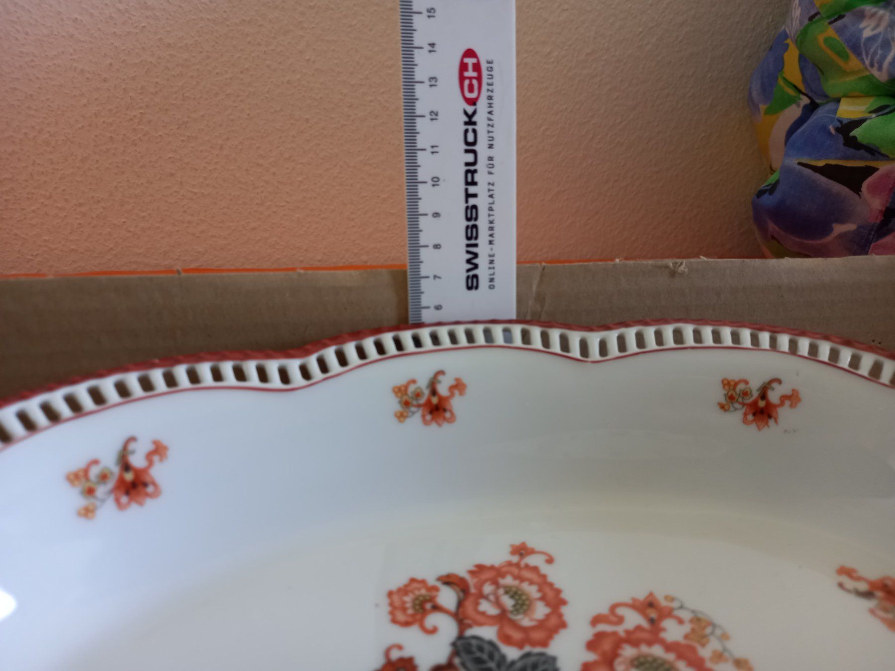 Ciotole: Hübsche Bavaria Schale mit Blumenmuster, Fruchtschale – Usato da Roggwil BE venduto da Ruefi222 6