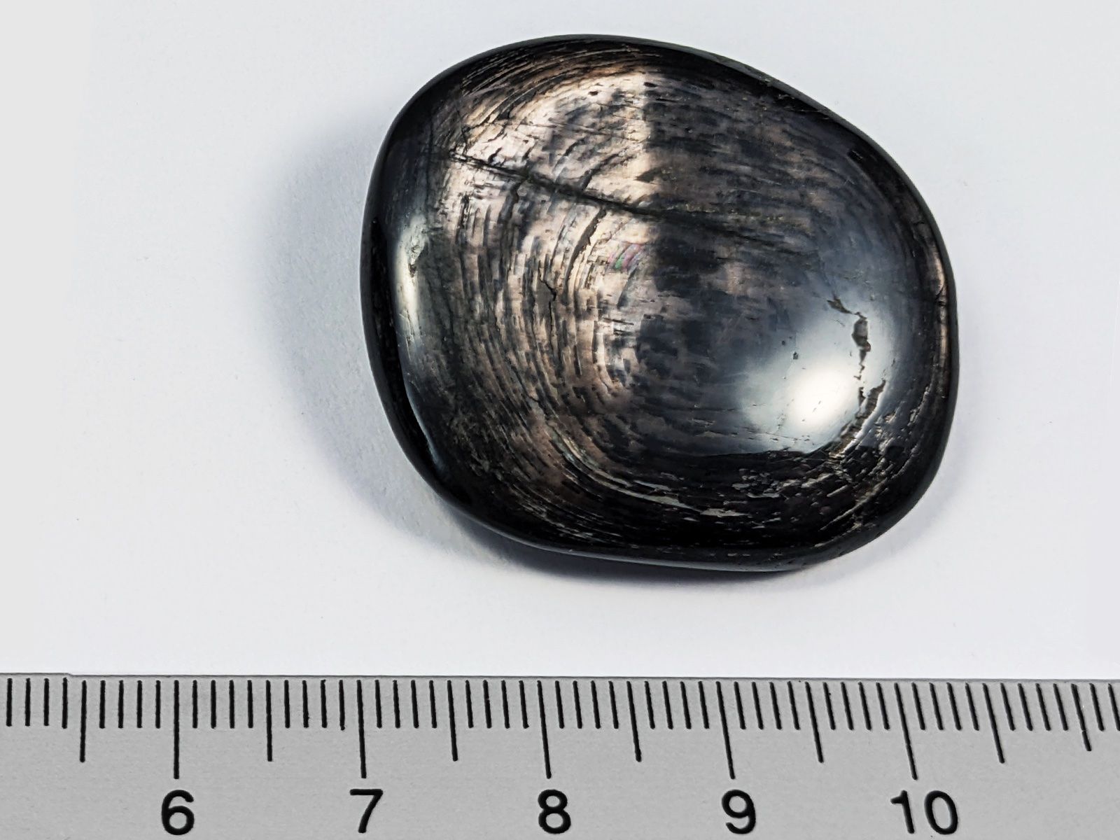 Minerali & Pietre curative: Hypersthen Handschmeichler 37mm, 18 Gramm – Nuovo e nell'imballaggio originale da Meilen venduto da StoneGarden 1