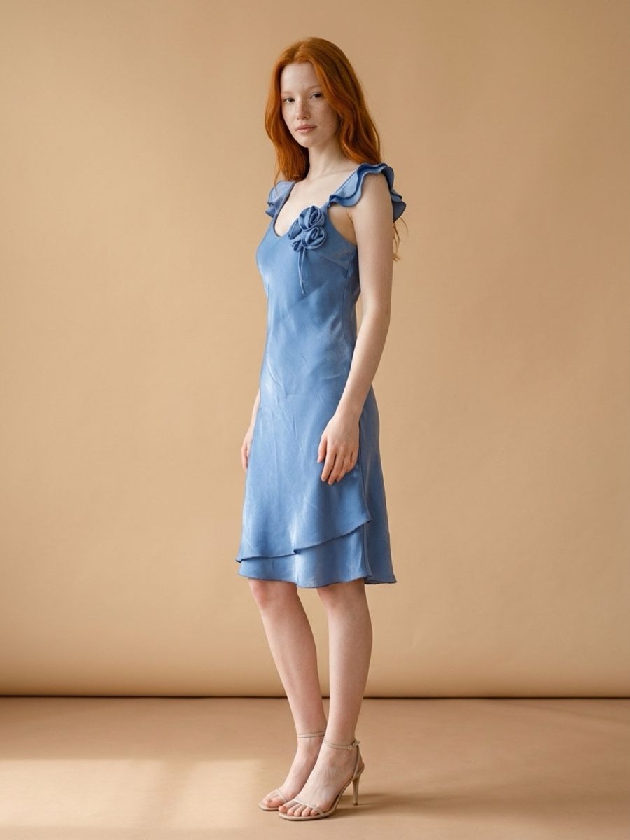 Vestiti: Robe bleue élégante  – Usato da Uvrier venduto da dan_kk2z 1