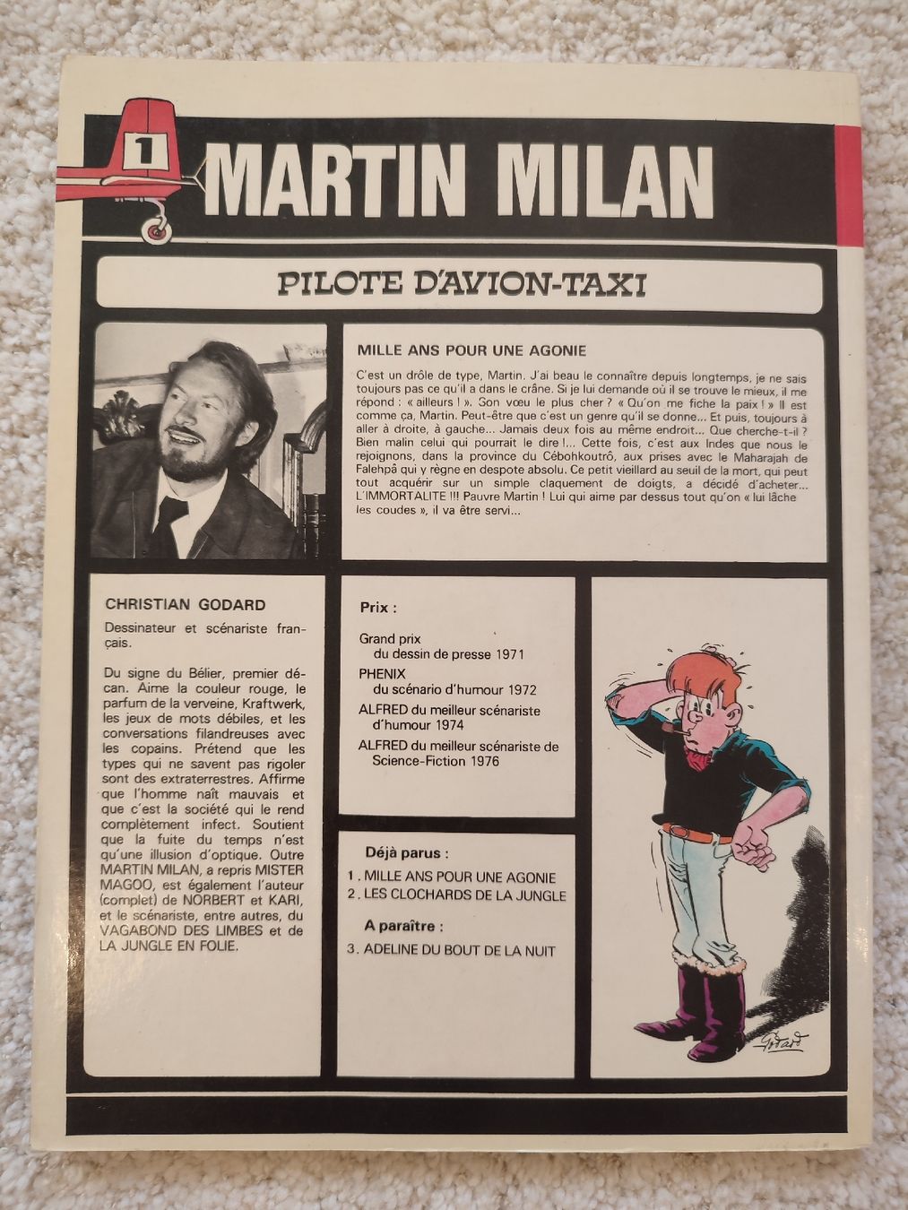 Fumetti: Martin Milan tome 1 EO Lombard – Usato da Bougy-Villars venduto da Vogue 2