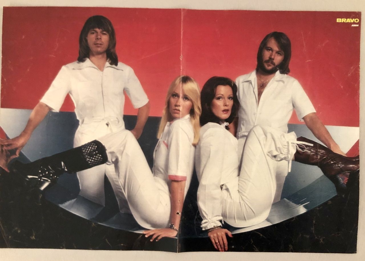 Foto & Immagini: ABBA original Poster vintage – Usato da Wettingen venduto da ABBA-Retro
