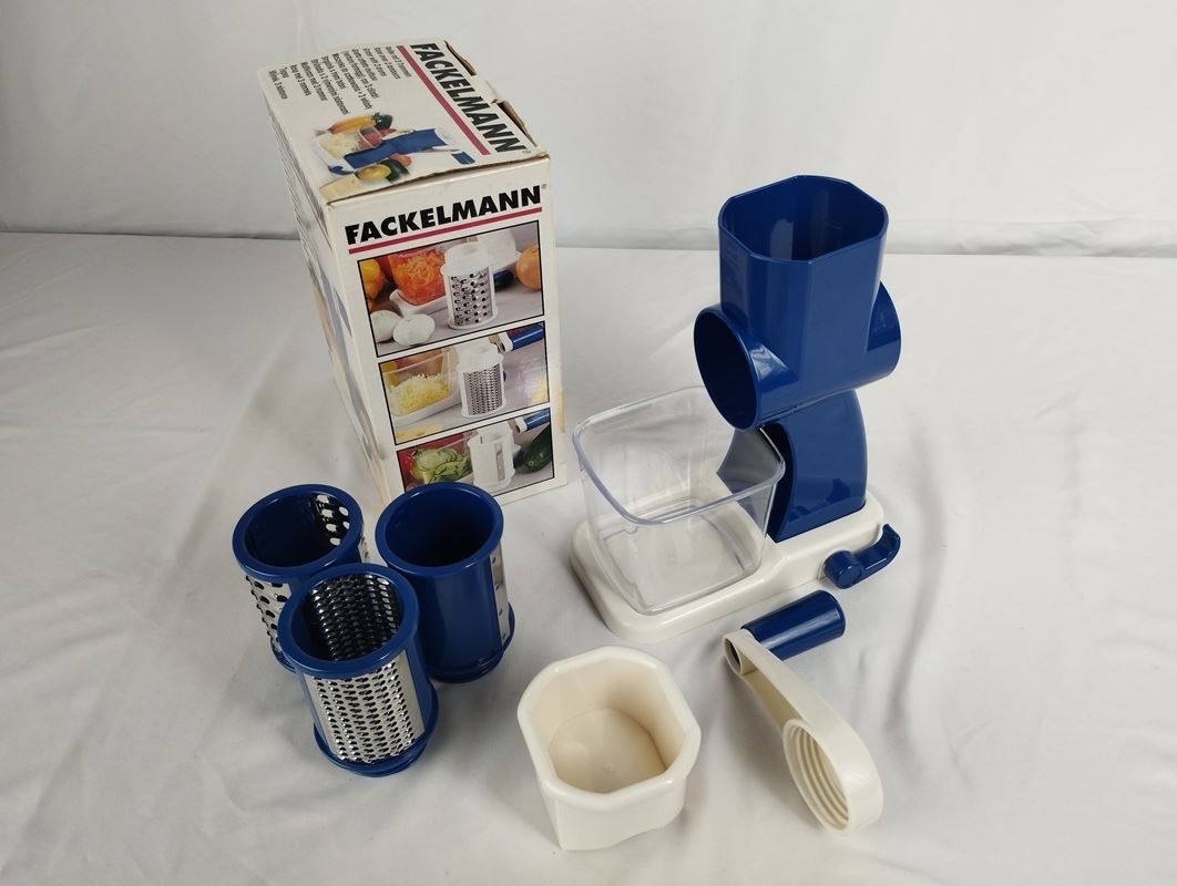 Elettrodomestici da cucina: FACKELMANN Reibe mit 3 Trommeln – Nuovo (secondo la descrizione) da Schübelbach venduto da Restwert_Schubelbach 9