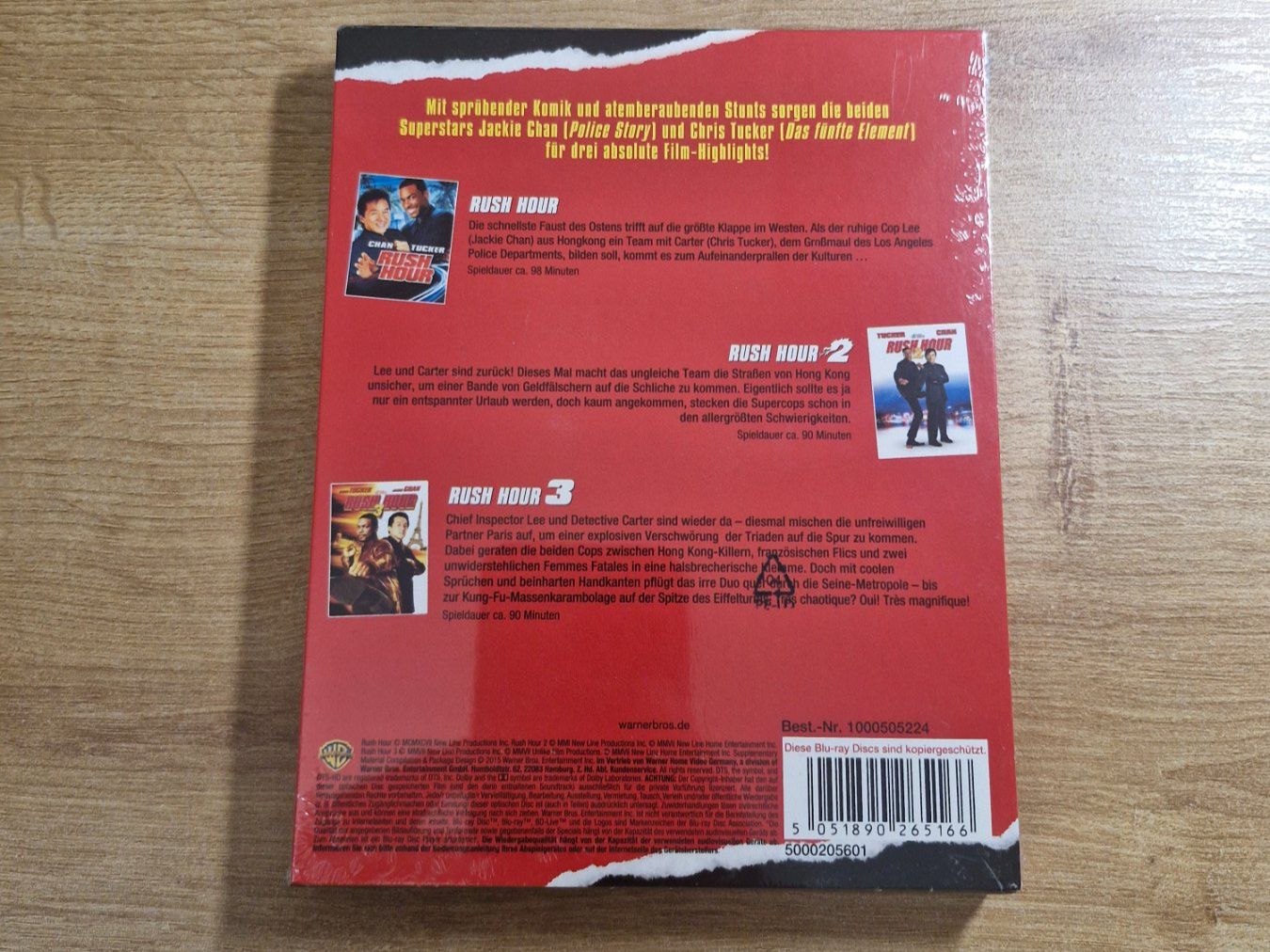 Alle DVDs: Rush Hour 1-3 NEU OVP Bluray – Neu und originalverpackt aus Pfungen von Whitie 1