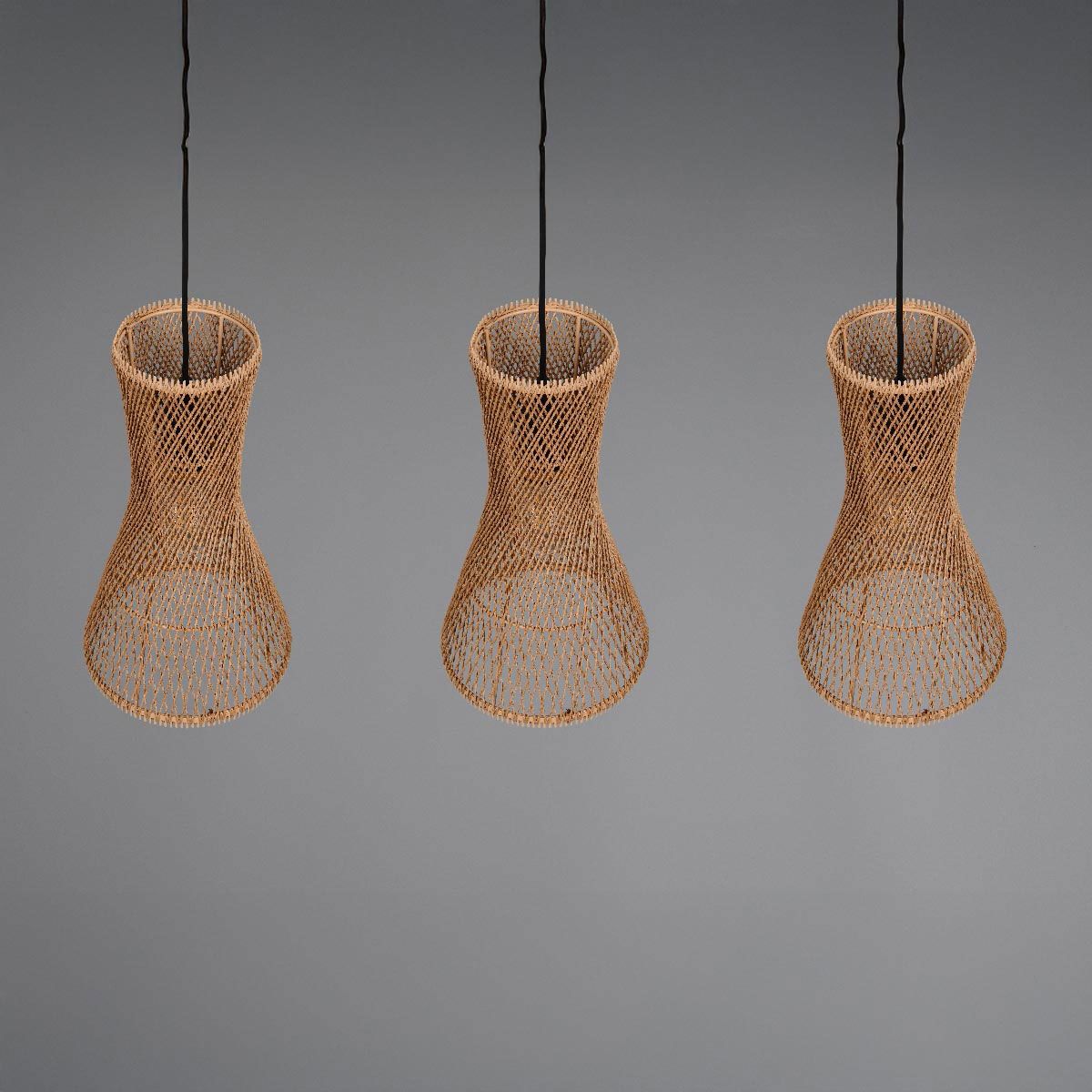 Lampadari & plafoniere: Pendelleuchte,Papiergarn, 75 cm x 20 cm – Nuovo (secondo la descrizione) da Kreuzlingen venduto da Smart-Light 5