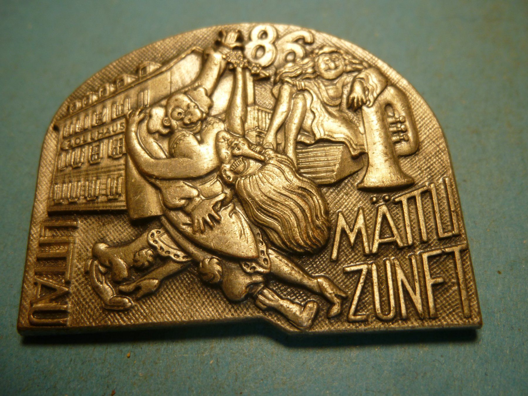 Placchette & Badge: LITTAU 1986 SILBER – Usato da Ried (Muotathal) venduto da Mandarin02