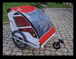 Leggero Vento Kinderanhänger - Sicher unterwegs!