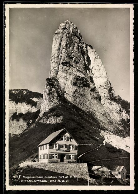 Cartoline postali: Staubern, Berg-Gasthaus Staubern mit Sta – Usato da Berlin venduto da bartko-reher