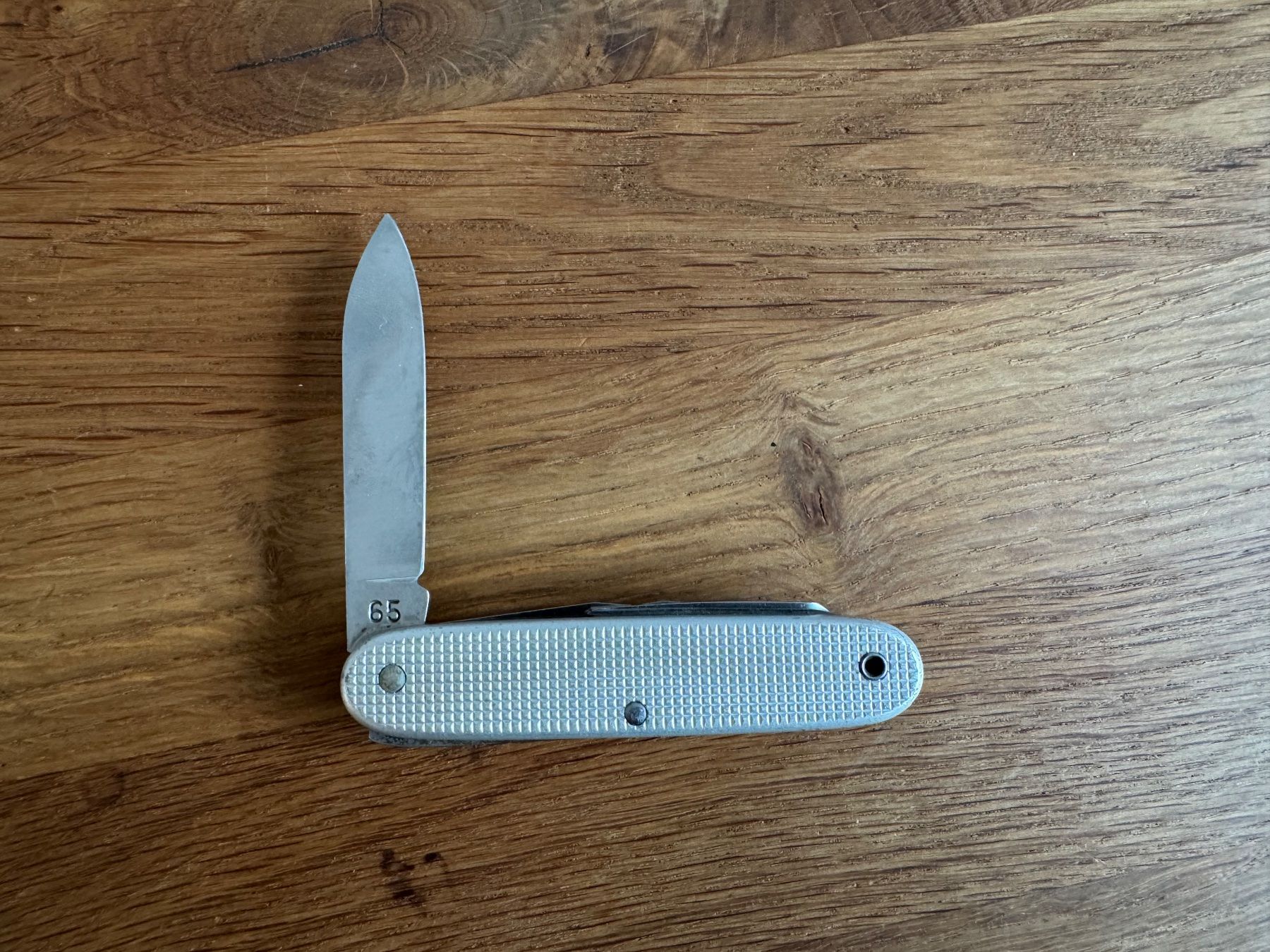 Schweizer Armee Coltelli tascabile: Elsener 65 Alu Schweizer Sackmesser Taschenmesser – Usato da Frauenfeld venduto da max11116 2