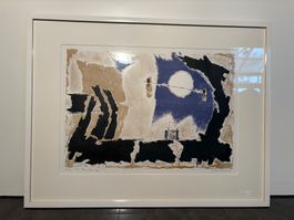 Original Lithografie von Josef Ebnöther "Der Weg"