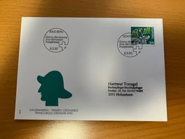 1 Erstagsbrief CH 1990 NACH HOHENHORN