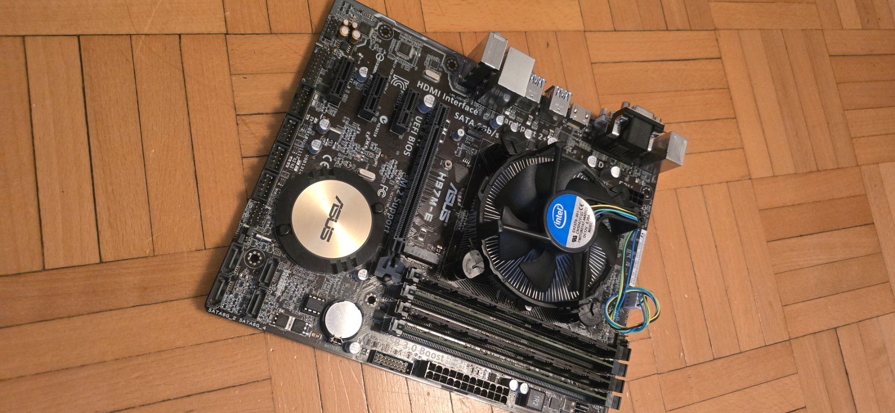 Asus Schede madri: Asus H97-Plus + Intel i7-4790 + CPU Cooler+ 24GB RAM + GTX – Usato da Basel venduto da guanga